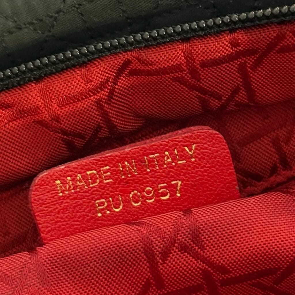 Christian Dior lady Dior Nylon handle Bag