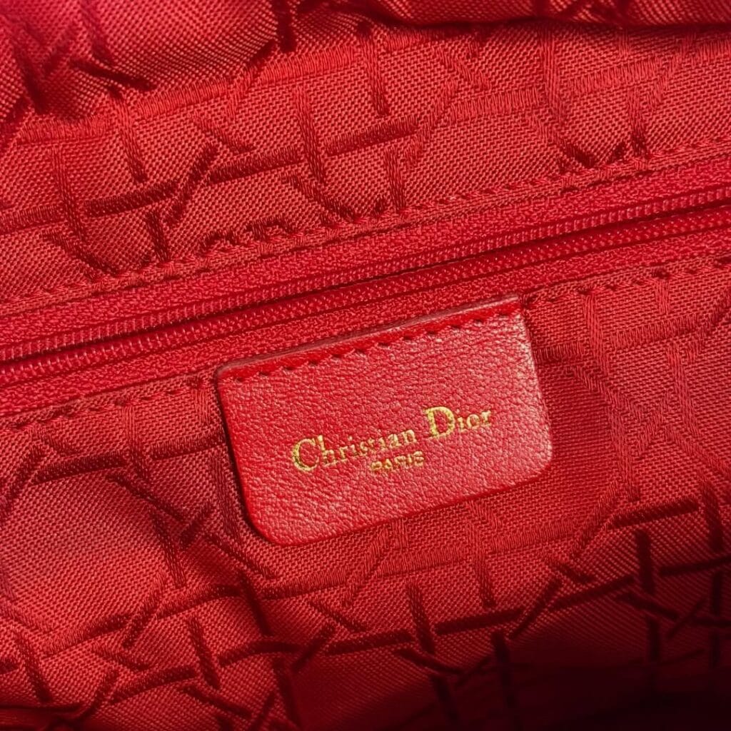 Christian Dior lady Dior Nylon handle Bag