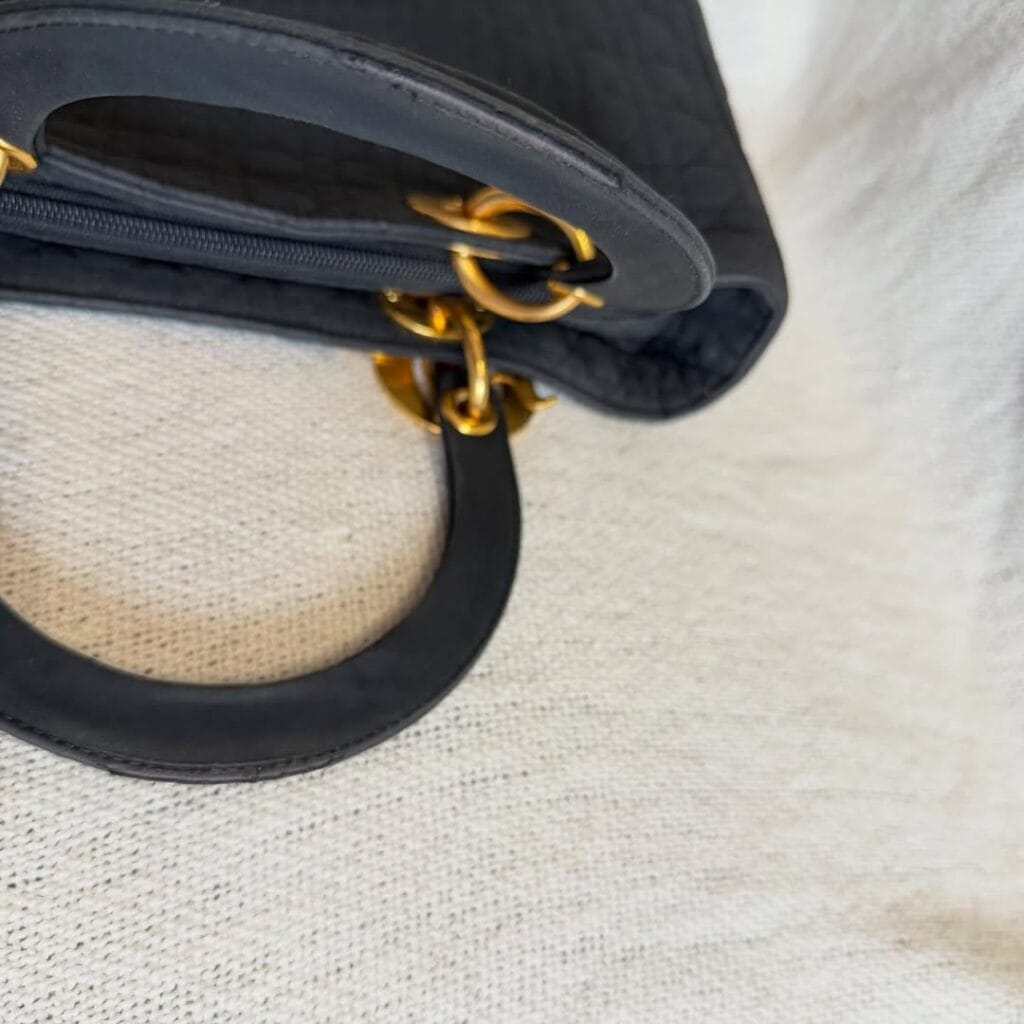Christian Dior lady Dior Nylon handle Bag