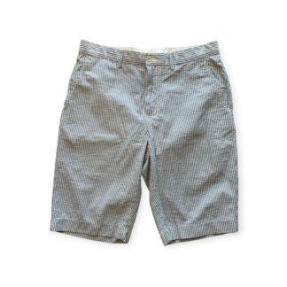 Pantaloncini Polo Ralph Lauren Uomo 46 IT – 40 FR ( 40 cm ) S righe azzurro bianco shorts Cotone Oxford
