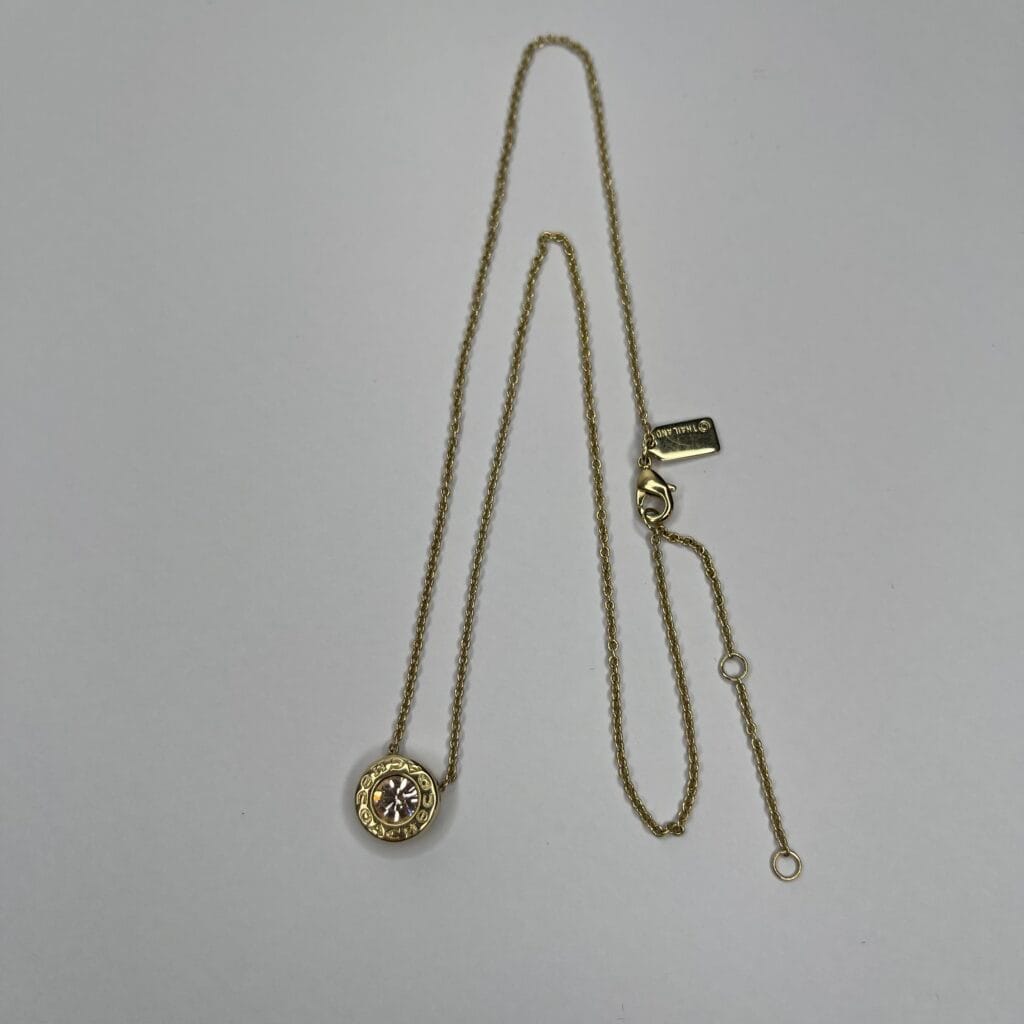 Collana Punto Luce Rosa