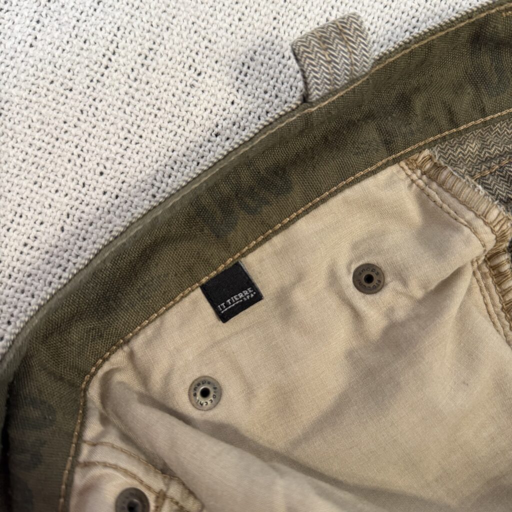 Jeans vita bassa Dolce & Gabbana Uomo 48 IT – 42 FR ( 42 cm ) M Beige Cachi Denim Cotone