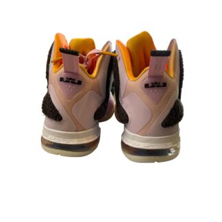 Scarpe Nike Lebron 9 – IX NUOVO con cartellino Uomo 45 EU – 10 UK Rosa Basket Sneakers Collezione