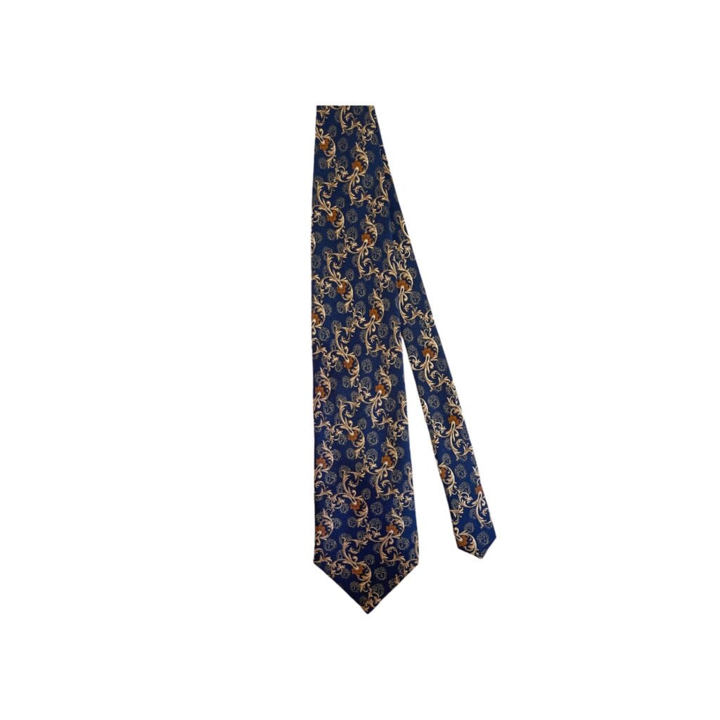 Versace Cravatta Medusa Blu