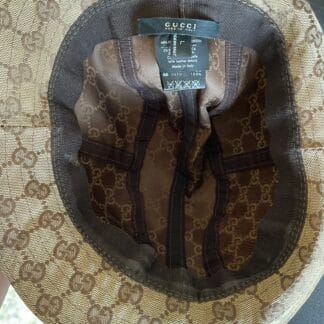 Gucci Bucket Beige Marrone