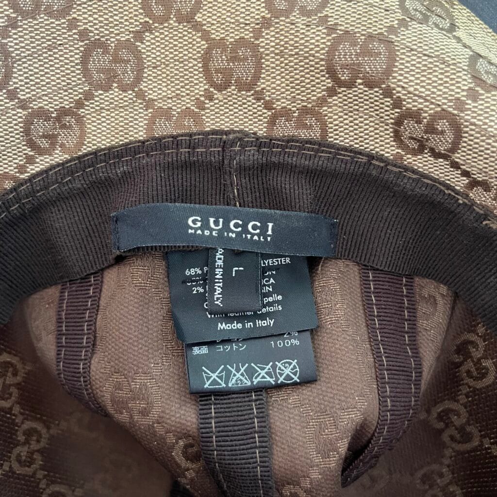 Gucci Bucket Beige Marrone