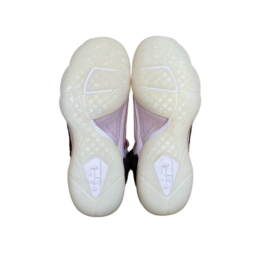 Scarpe Nike Lebron 9 – IX NUOVO con cartellino Uomo 45 EU – 10 UK Rosa Basket Sneakers Collezione