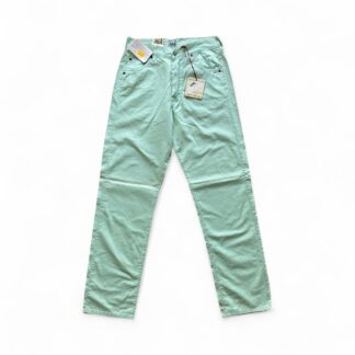 Pantaloni vintage Best Company anni 80 NUOVO con Cartellino Uomo 44 IT – 38 FR ( 38 cm ) XS Verde menta Cotone
