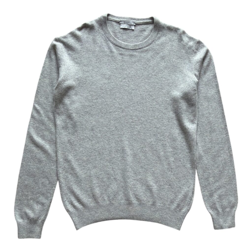 Maglione Camicissima Uomo L Grigio Cashmere Blend Pullover