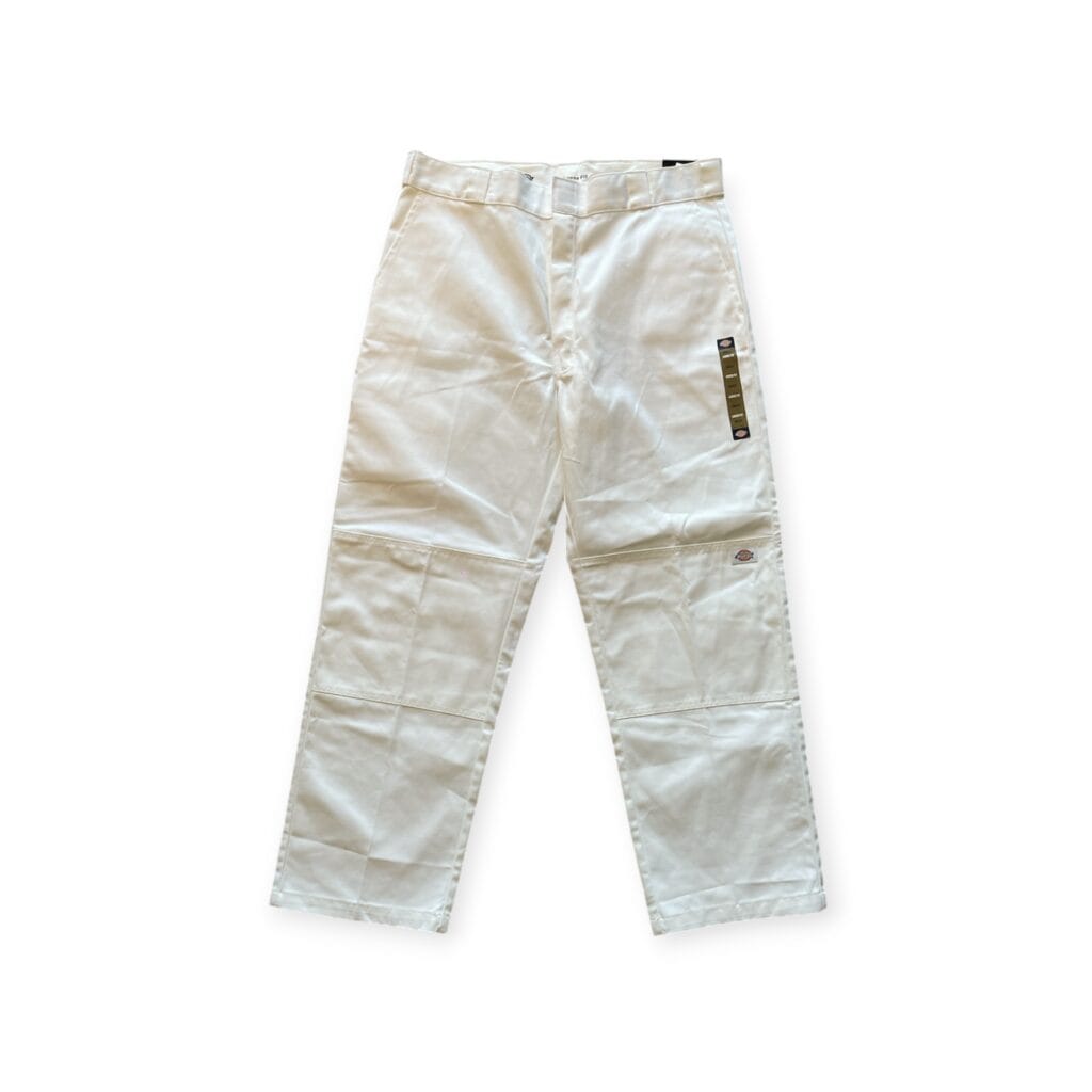 Pantaloni Cargo Dickies NUOVO on Cartellino Uomo 54 IT – 48 FR ( 48 cm ) XL Loose fit Bianco Cotone