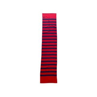 Chanel Foulard Righe Rosso Blu