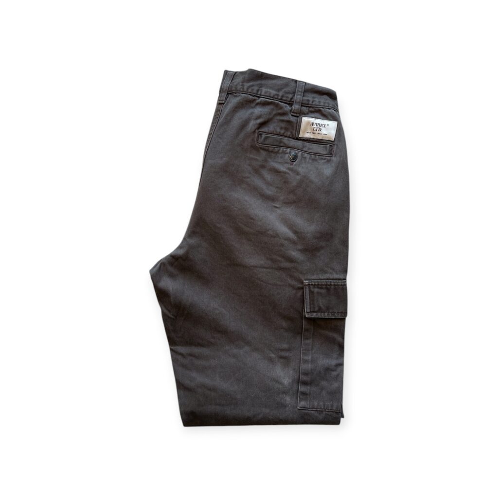 Pantaloni Cargo Avirex Uomo 46 IT – 40 FR ( 40 cm ) S Marrone Denim Cotone Jeans