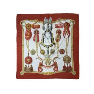 Hermes Foulard Crema Oro