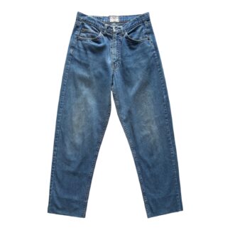 Jeans Baggy Vintage Valentino Garavani Donna 42 IT – 37 FR ( 37 cm ) M Azzurro lavaggio chiaro Denim Cotone