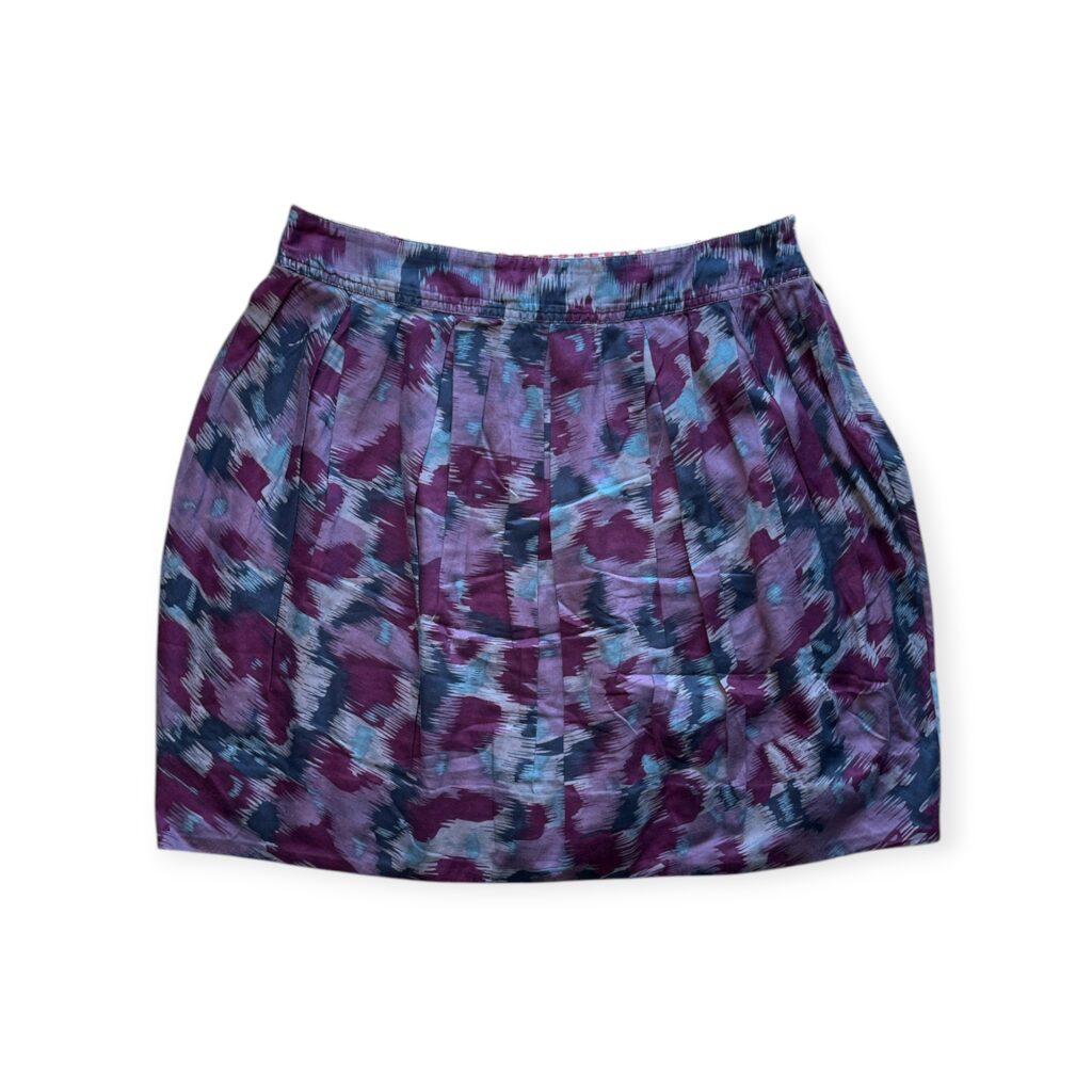 Gonna Marc Jacobs Donna 46 IT – 40 FR ( 40 cm ) L Cotone fantasia Viola Blu
