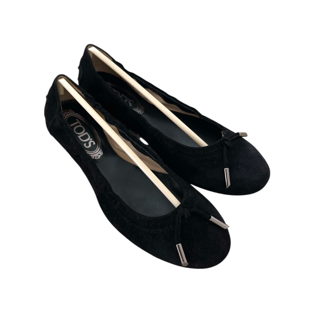 Ballerine Tod’s Donna 37 EU ( 4 UK – 5 US ) Velluto nero