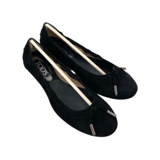 Ballerine Tod’s Donna 37 EU ( 4 UK – 5 US ) Velluto nero