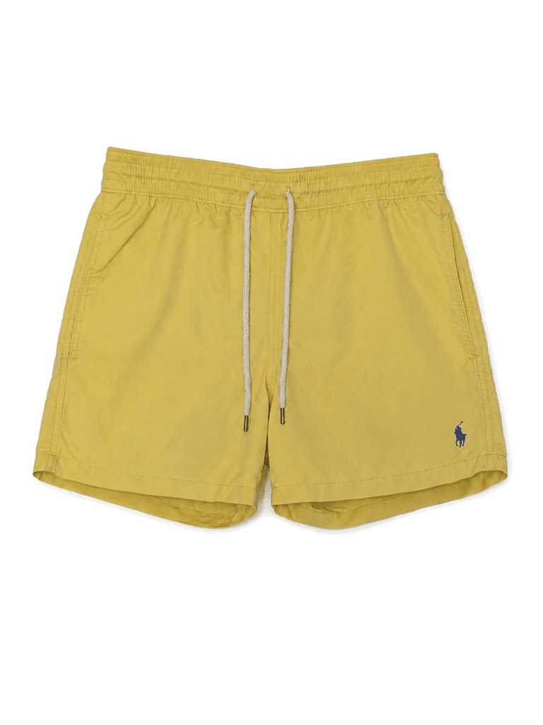 Costume Polo Ralph Lauren Uomo S Giallo sintetico pantaloncini shorts bagno