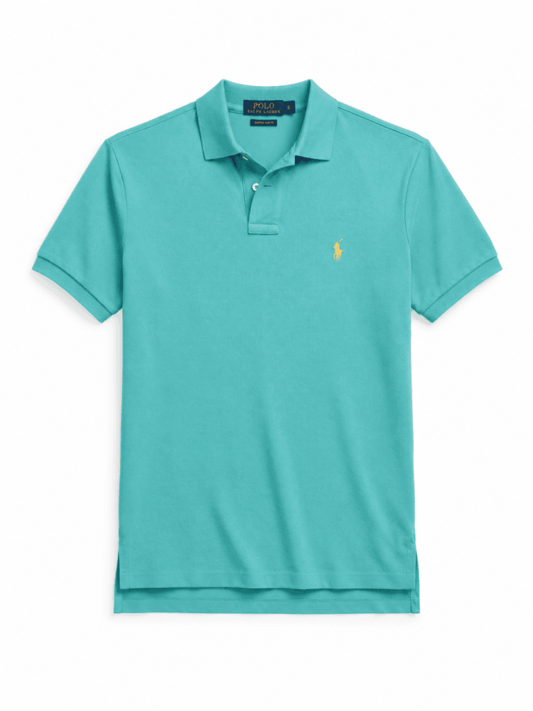 Polo Ralph Lauren Uomo S Turchese Cotone manica corta maglietta t-shirt