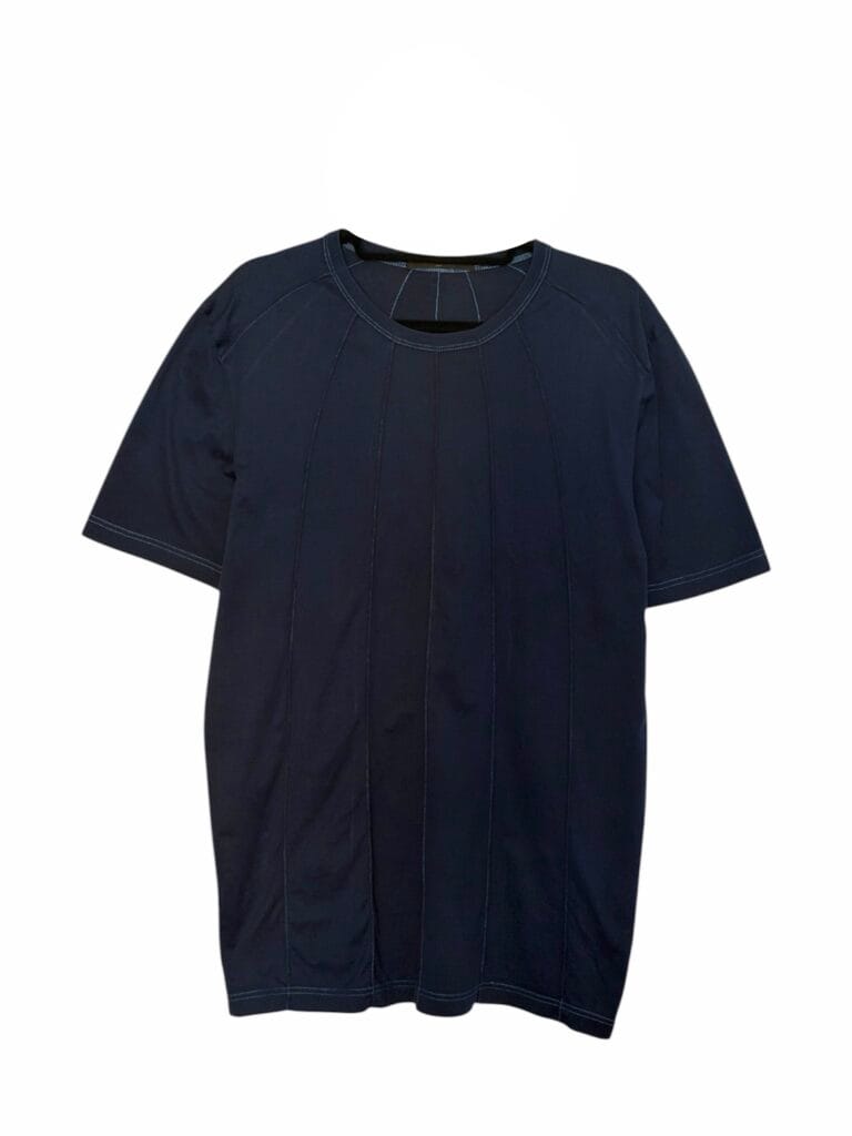 T-shirt Louis Vuitton Uomo L Blu scuro Cotone manica corta maglietta
