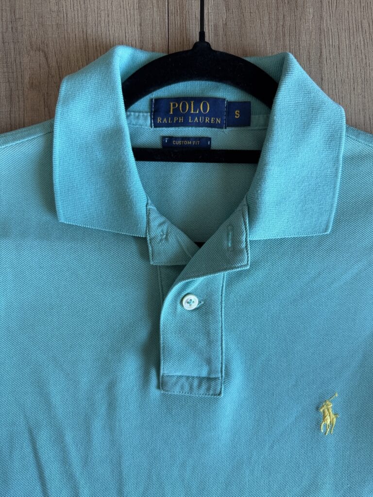 Polo Ralph Lauren Uomo S Turchese Cotone manica corta maglietta t-shirt
