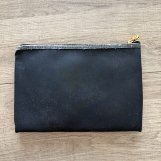 Pochette Fendi Cosmetic pouch trousse toilette clutch Nero Poliuretano