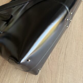 Borsa a mano o tracolla spalla Tod’s Nero lucido Pelle rigida modello classico