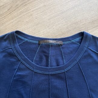 T-shirt Louis Vuitton Uomo L Blu scuro Cotone manica corta maglietta