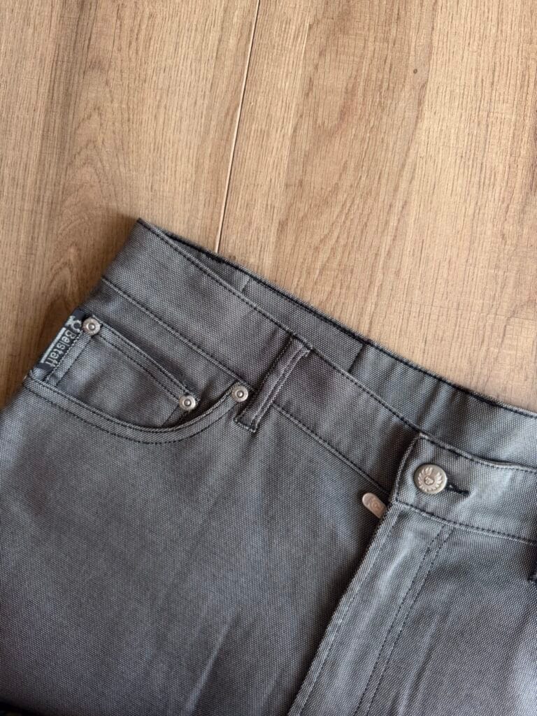 Jeans Belstaff Uomo 50 IT – 44 FR ( 44 cm ) L Grigio Denim misto Cotone Pantaloni