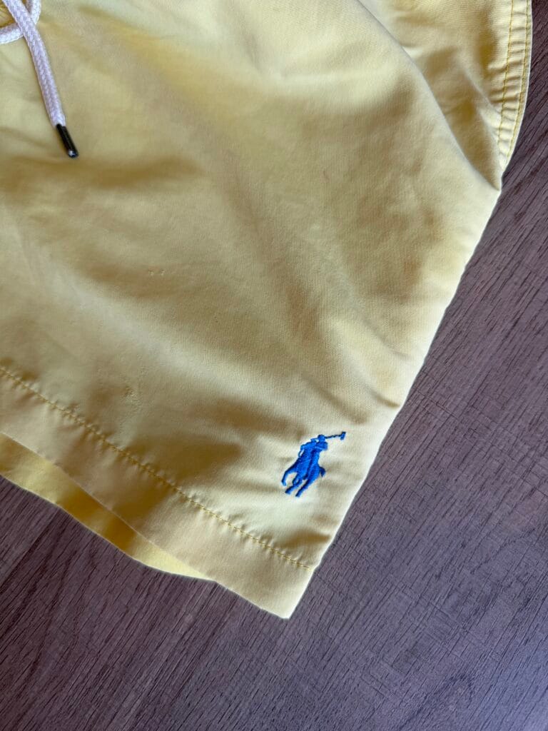 Costume Polo Ralph Lauren Uomo S Giallo sintetico pantaloncini shorts bagno