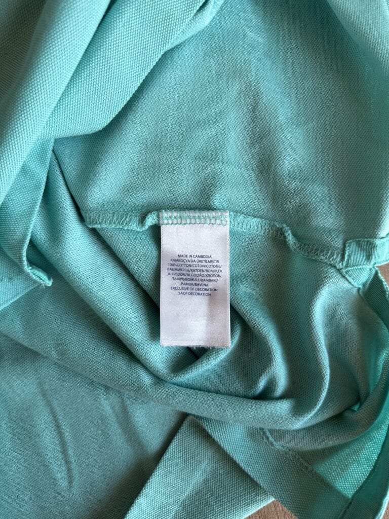 Polo Ralph Lauren Uomo S Turchese Cotone manica corta maglietta t-shirt