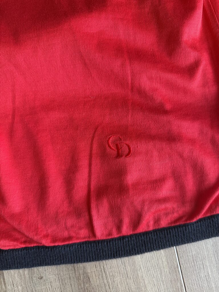 T-shirt Christian Dior Donna M Rosso Cotone manica corta Maglietta