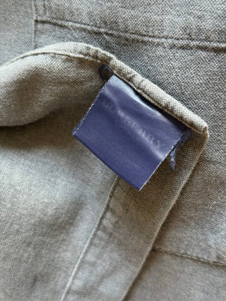 Camicia Burberry Uomo M comfort Grigio Cotone Manica lunga