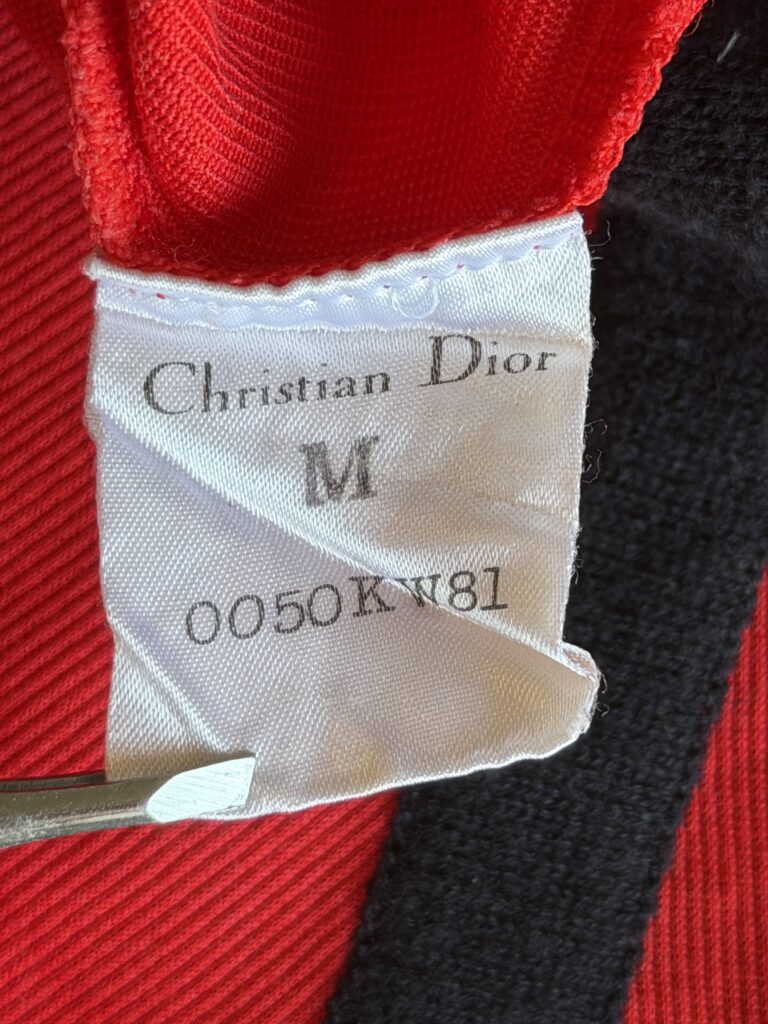 T-shirt Christian Dior Donna M Rosso Cotone manica corta Maglietta