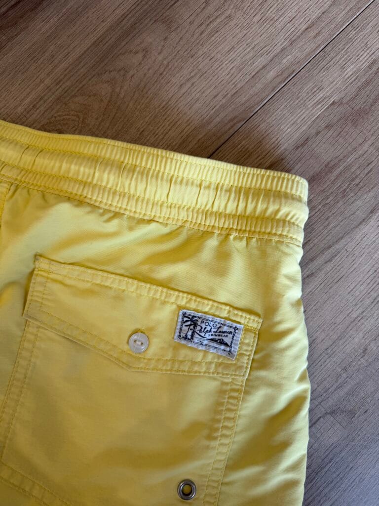 Costume Polo Ralph Lauren Uomo S Giallo sintetico pantaloncini shorts bagno
