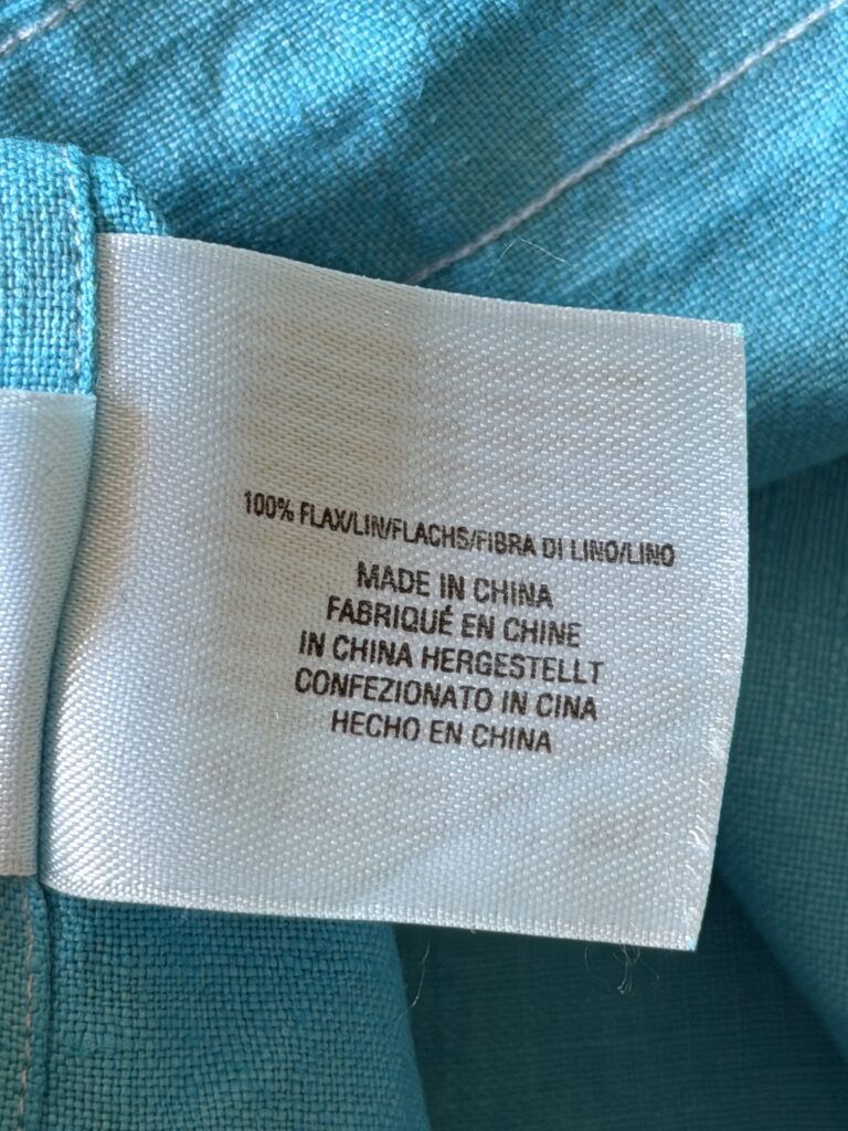 Camicia Brooks Brothers Uomo M slim azzurro turchese Lino manica lunga