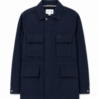 Cappotto Lacoste premium line Uomo 48 IT – SM Blu Scuro Cotone pesante giubbotto