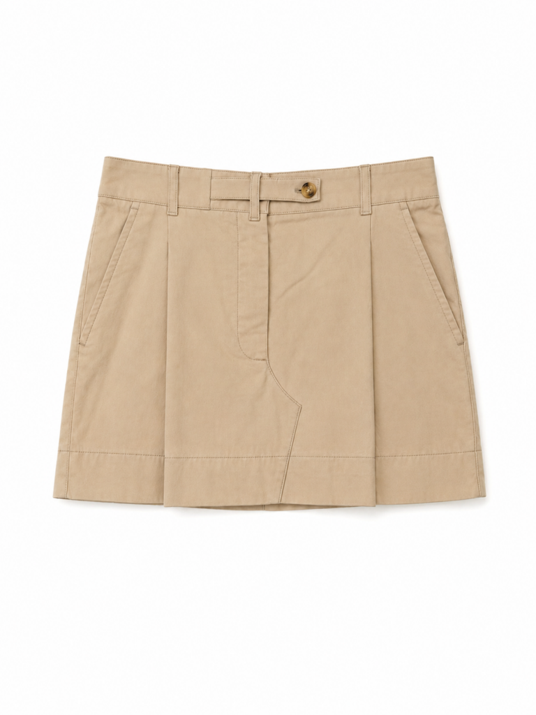 Minigonna Dolce & Gabbana Donna 42 IT – 36 FR ( 36 cm ) M Cotone Denim Beige