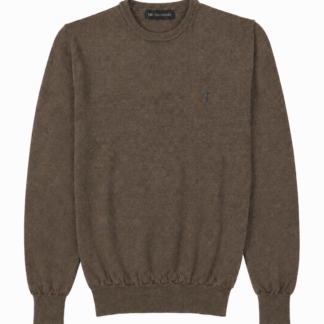 Pullover Trussardi Uomo M Marrone chiaro lana maglione