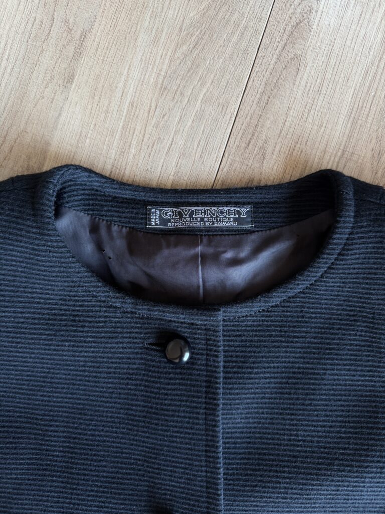 Blazer Givenchy Donna 44 IT – 10 UK – M Nero 100% Lana Giacca corta