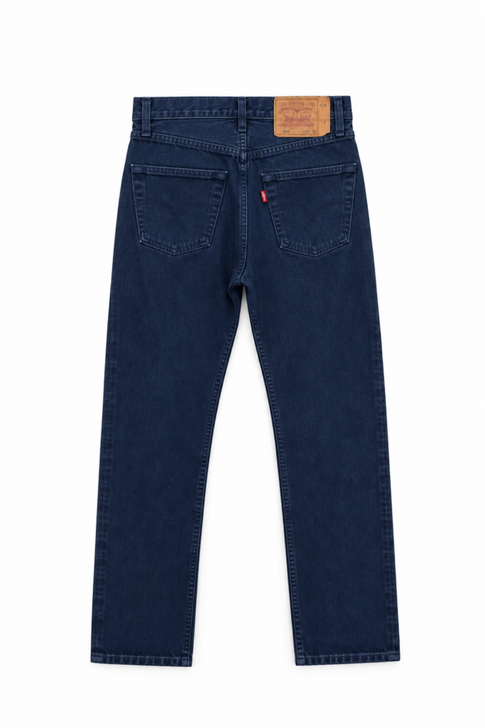 Jeans Levis Donna 40 IT – 34 FR ( 34 cm ) S Blu lavaggio scuro Denim Cotone