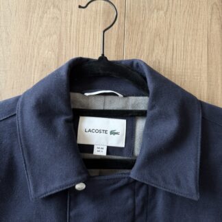 Cappotto Lacoste premium line Uomo 48 IT – SM Blu Scuro Cotone pesante giubbotto
