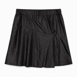 Gonna mini Chloe Donna 42 IT – 37 FR (37 cm ) M Nero fodera 100% Seta – Acetato Viscosa