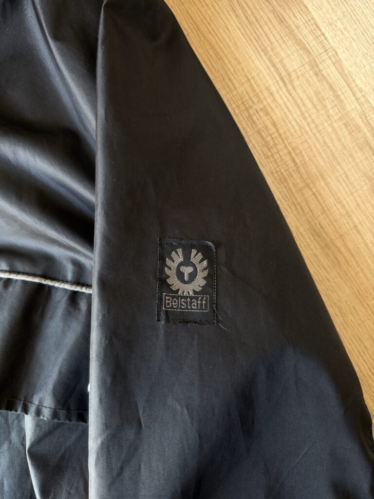 Giubbotto Belstaff Uomo XXL Nero giacca biker bomber a vento Harrington
