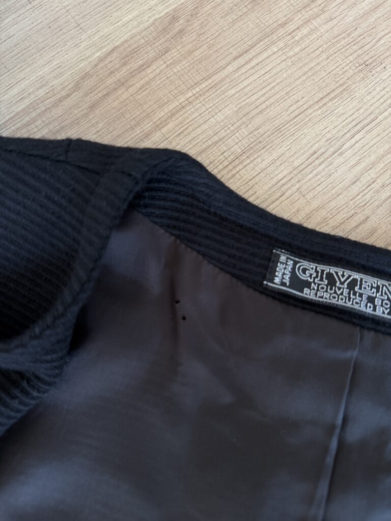 Blazer Givenchy Donna 44 IT – 10 UK – M Nero 100% Lana Giacca corta