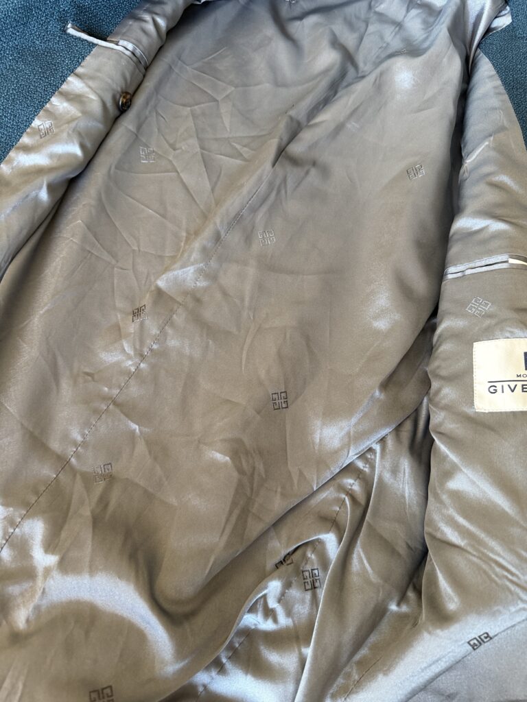 Giacca Givenchy Uomo 46 IT – S Verde petrolio Cashmere e Lana Blazer