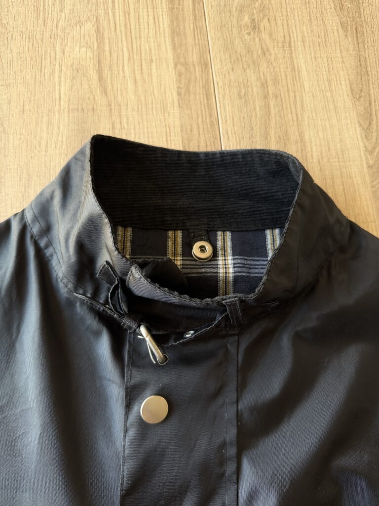 Giubbotto Belstaff Uomo XXL Nero giacca biker bomber a vento Harrington