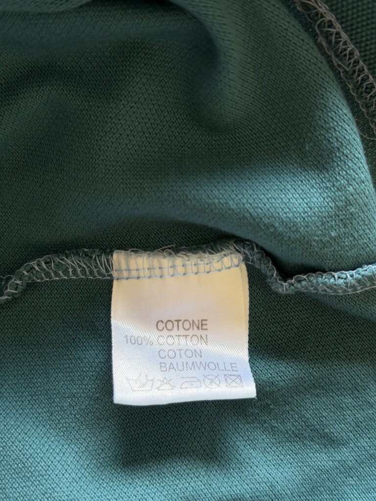 Polo Missoni Uomo XXL Verde Petrolio Cotone Manica corta maglietta t-shirt