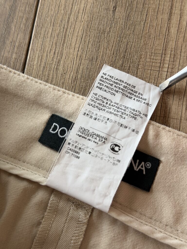 Minigonna Dolce & Gabbana Donna 42 IT – 36 FR ( 36 cm ) M Cotone Denim Beige