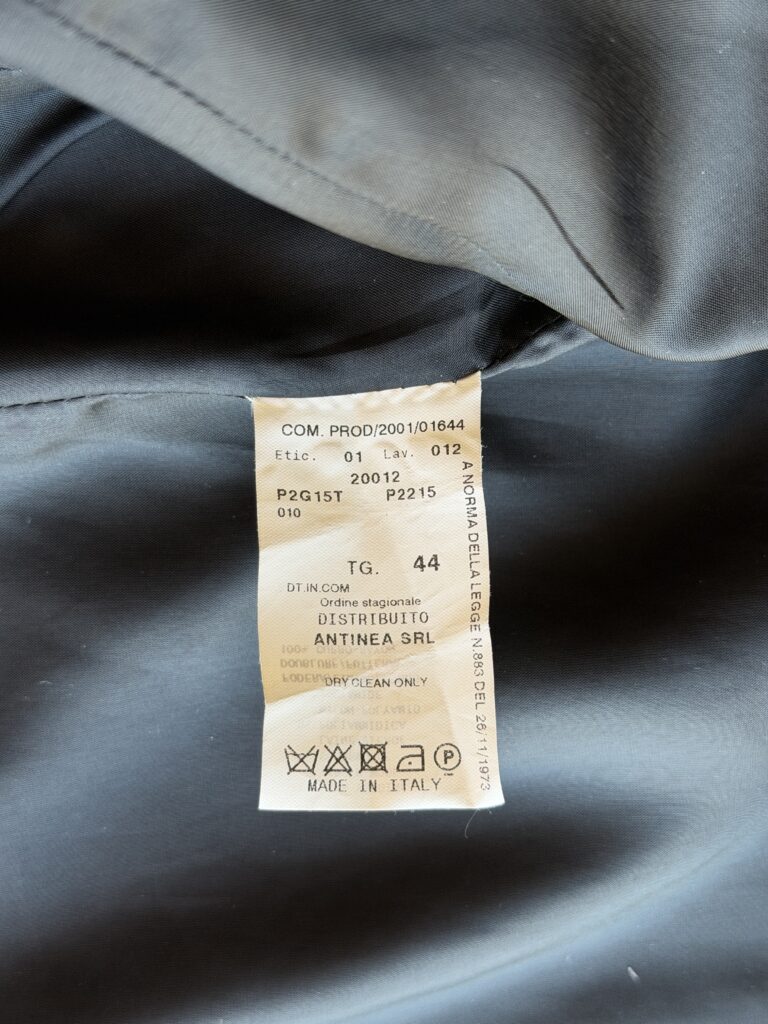 Blazer Armani Donna 44 IT – M Tessuto Tweed Marrone e Beige Lana Giacca